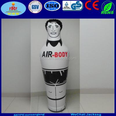 China PVC Inflatable Air Body Football Dummy Air Inflatable Body for sale