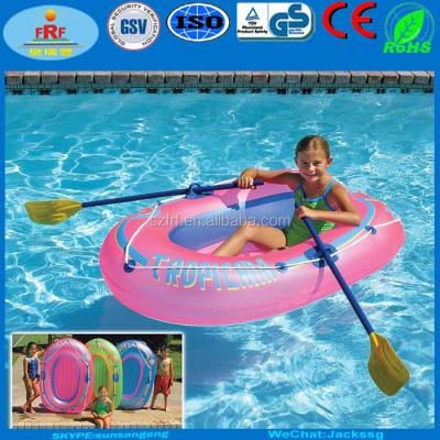 China PVC PVC Inflatable Boat with Paddles for sale