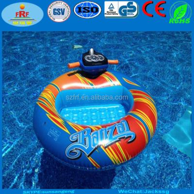 China PVC Inflatable Motorized Bumper Boat , Inflatable Motorboat Inflatable Motorboat for sale