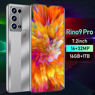 China Dual SIM Card Global Version Original Rino9 Pro 7.2Inch  Android12.0 Smartphones 5G Unlocked Gaming Cellphones Mobile Phones for sale