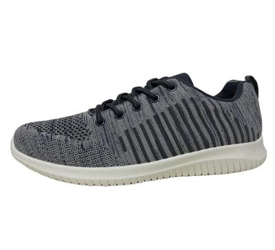 China Fashion Trend Factory Price High Quality Jogger Shoes Fly To Knit Injection Upper Adult Running Shoes for sale