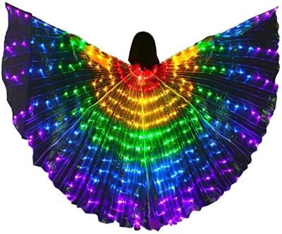 China LED Kids Performance Dress Up Butterfly Lights Led Dance Costumes For Girls for sale