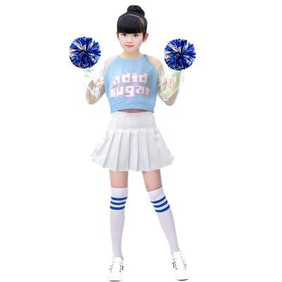 China Wholesale Sets Custom Plus Size White Practice Wear Gym Kids Uniforms Cheerleading Costume for sale