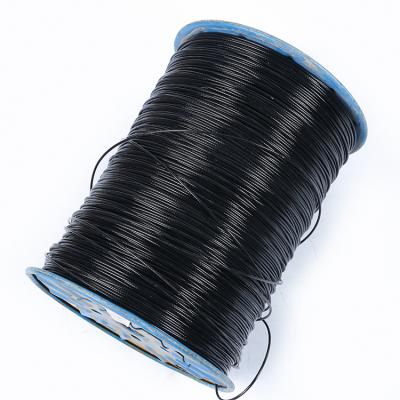 China Promotional Good Quality Steel Reinforced Plastic Coated Soft Surface/Strong Load-bearing/304 Thread Rope Steel Wire Rope Good Flexibility for sale