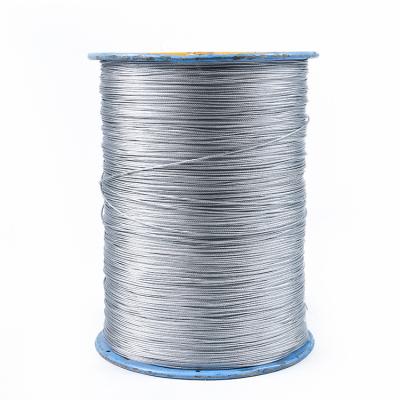 China Thick Material/Not Easy To Rust/Not Easy To Oxidate Wholesale Stainless Steel Gym Wire Rope 304 Stainless Steel Crane Wire Rope for sale