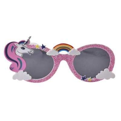 China Party Sunglasses Kid Sunglasses Gifts Unicorn Horse Party Sunglasses for sale