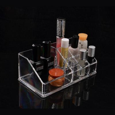 China Latest Style Super Transparent Acrylic Makeup Organizer , Acrylic Cosmetic Display for sale