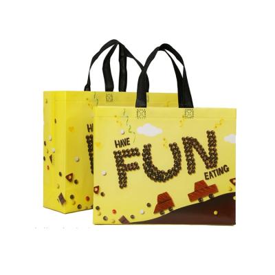 China Convenient wholesale high quality promotional custom non woven shopping bags non woven bag with printing logo for sale