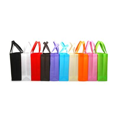 China Convenient custom reusable custom promotional recycled packaging shopping bag eco non woven bag with logo for sale