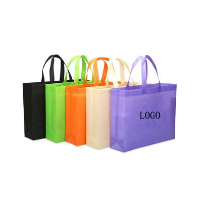 China Wholesale Customized Convenient Reusable Tote Shopping Bag Durable Recycled Non Woven Grocery Bag Eco Grocery Bag With Logo for sale