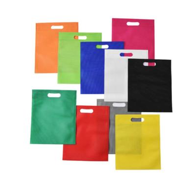 China Convenient Carry Ultrasonic Heat Seal Gift Eco Friendly Nonwoven Packaging Die Cut Nonwoven Shopping Bag for sale