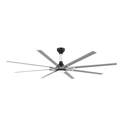 China Modern Design Large Ceiling Fan Parts Unique Solar Ceiling Fan Lamp In Size BSCI Factory for sale