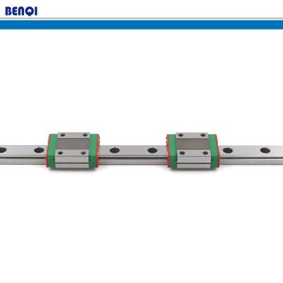 China CNC or automatic machinery linear motion 12mm mgn guide rails MGN12C L550mm with 2pcs block for sale