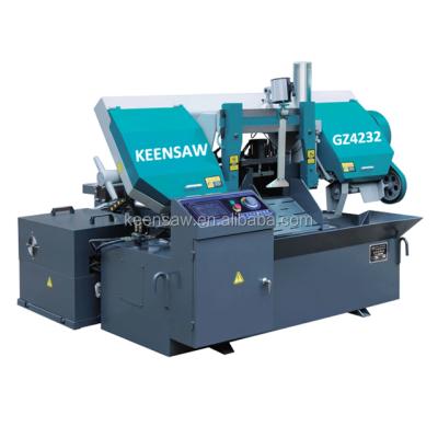 China 12 Inch Automatic Steel Band Saw For Metal Cutting Band Saw GZ4232 for sale