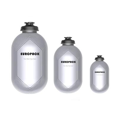 China One Way Disposable Beer Europack One Time Keg Draft Beer Plastic Keg One Way 10L For Family Wedding Party for sale