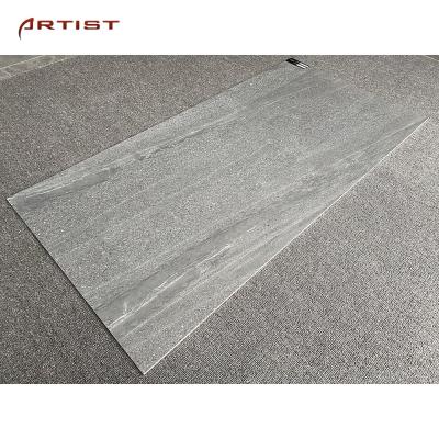 China New Design China Metallic Stone Porcelain Tiles Large Thin Large Glazed Slab Gray Floor Tiles for sale