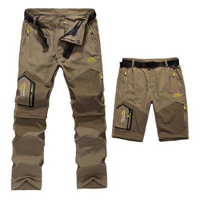 China 6XL Men Summer Quick Dry Detachable Pant Shorts Male Breathable Rip-Stop 6XL Hiking Camping Trekking Trousers for sale