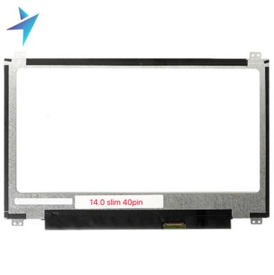 China 14.0 Inch Laptop 14.0 40 Terminals Slim Glossy Display HB140WX1-300 Glossy B140XTN02.3 Compatible LCD Model N140BGE-LB2 for sale