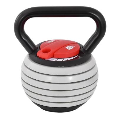 China Wholesale Durable Gym Equipment 40 Pounds Cast Iron Competition Adjustable Kettlebells for sale