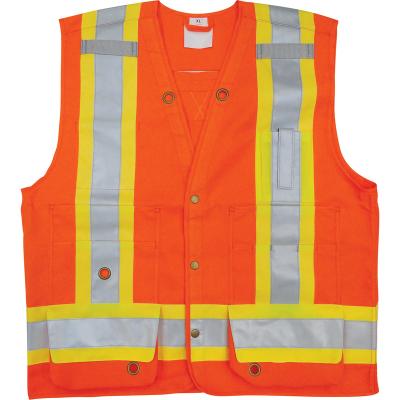 China Factory Wholesale Reflective Hi-force Reflective Surveyor Safety Vest for sale