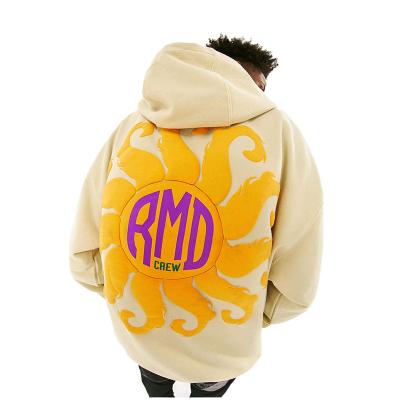 China Anti-wrinkle heavy high quality cheap wholesale design custom cotton 3d puff print embossing hoodie for sale