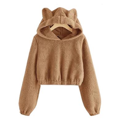 China Wholesale custom crop top custom logo Anti-wrinkle 2022 fashion drop graphic hoodies for men women unisex fur hoodies for sale