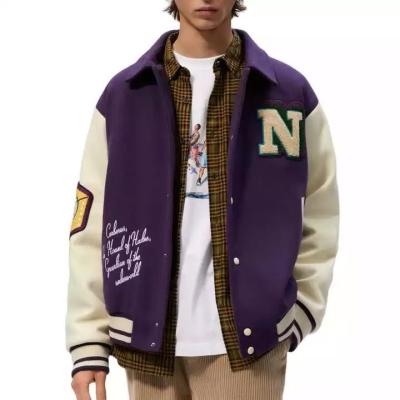 China Custom QUICK DRY custom suede sport running jacket women designer vintage varsity letterman jacket for sale