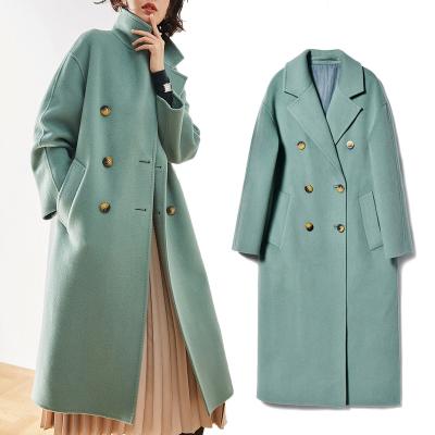 China New Arrival High Quality Workable Overcoat Winter Fall Long Coat Office Women Outfit Lady Casual Maxi Coat 2022 for sale