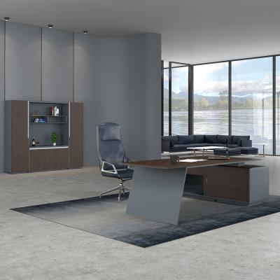 China Hot Selling Modern Office Furniture Table Executive Desk Modern Designs (Height) Adjustable New Style for sale