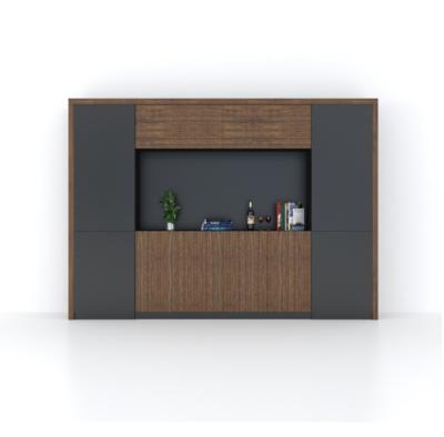 China Supplier Direct Modern Factory Design Decorative Wooden Bookshelf Bookcase for sale