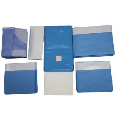 China Convenient Operation Breathable Waterproof Disposable Pack Sterile Universal Packs General Sets for sale