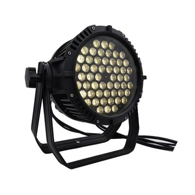 China DJ Par Light 54*3w Led Stage Lighting Waterproof DJ Wedding DMX Outdoor White Stage Light for sale