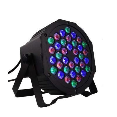 China China 36pcsX3w RGB (R12, G12, B12) Mini Plastic Led Par Lights For Stage DJ Disco Wedding Event for sale