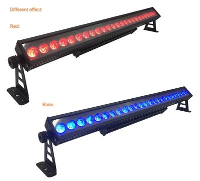 China Pixel Effects LED Bar DMX512 DJ Disco Outdoor Event Lighting Nightclub Stage Light Professional IP 24pcs 10w RGBWA LED Wall Wash for sale