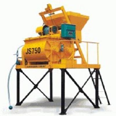 China Cheap price China for JS 750 automatic and 1200L double-shaft forced cement mixer for sale