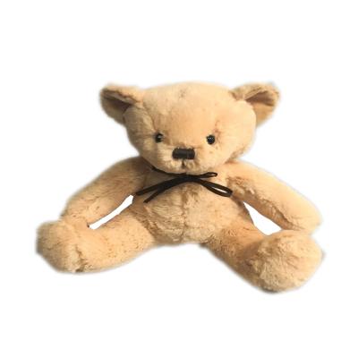 China Custom Plush Logo Stuffed Brown Color Voice Recorder Plush Teddy Bear Toys for sale