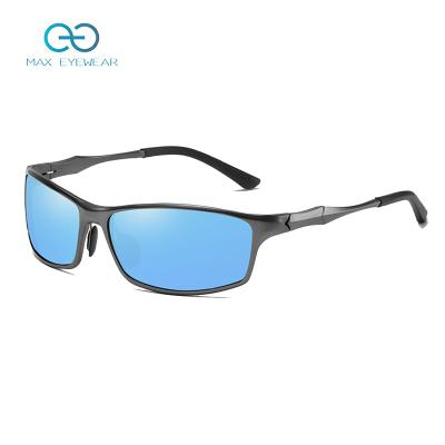 China Sport UV400 Polarized High Quality Aluminum Magnesium Sun Glasses W201911 Dropshipping Cycling Aluminum Magnesium Print Logo Sunglasses Hombre de gafas de sol zu verkaufen