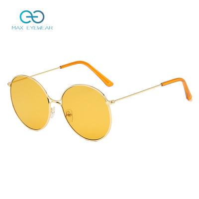 China Other New Arrivals J0395 Shape 2021 Oculos De Sol Special Hollow Classic Round Sunglasses Ocean Candy Color zu verkaufen