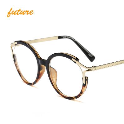 China Other Women Around Retro Metal Frame Reading Sun Glasses 2020 Clear Sunglasses Optical Oclus De Sol Feminine Eye Glasses Te koop