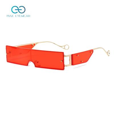 China Soft rectangle unisex Gafas De Sol Marca Frameless China Sunglasses 2021 de gafas de sol K8905 le petit for sale