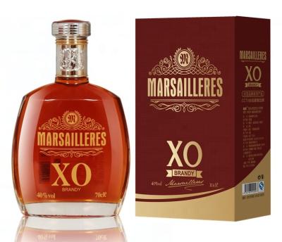 China 700 ml Marsailleres Brandy XO Premium Brandy Private Label Brandy for sale