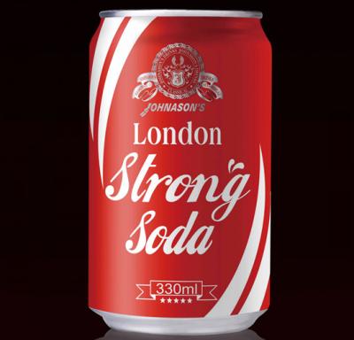 China Cheap Soft drink 330 ml OEM brand Canned Cola Sparkling water for sale