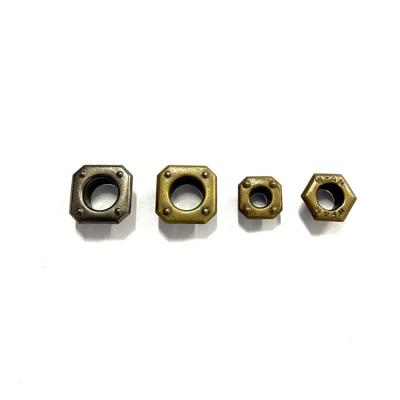 China Brass eyelet in various shapes of high quality nickel free for clothing for sale