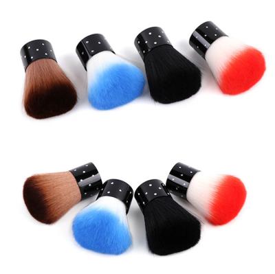 China Nail Art Tools 8Colors Nail Art Tools Acrylic UV Dust Clean Brush Nail Art Pedicure Manicure Tool for sale