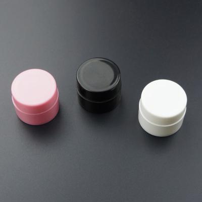 China Easy Apply 2021 New Nail Art Tool 5G Plastic Jar Nail Gel Polish Empty Container for sale