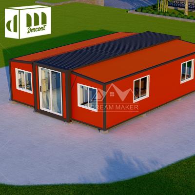 China Modern Dreammaker Tiny House Container Hotel Resort Prefab 40Ft Homes Movable Easy Build Foldable Modern Luxury Villa Container Salon for sale