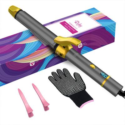 China 2IN1 Flat Iron For Hair Straightener /Curling Wylera Hair Curler, Best Brush Curling Hair Hesitant Tool Triple Barrel Curling Iron for sale