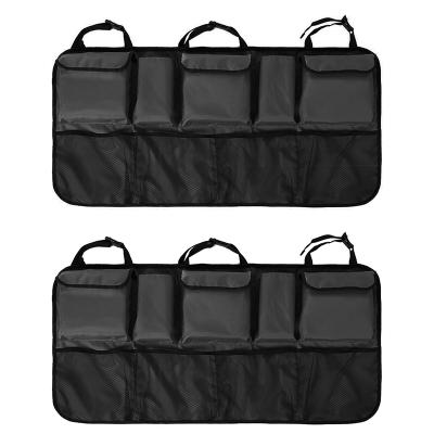 China Sports Hanging Back Seat Storage Trunk Organizer Car Rear Seat Back Storage Bag for sale