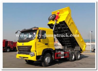 China Hochleistungskipplaster 6x4 20 CBM SINOTRUK HOWO A7 mit Dreieck-schlauchlosen Reifen zu verkaufen