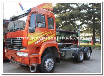 Κίνα SINOTRUCK χρυσός πρίγκηπας 4x2 κεφάλι τρακτέρ 286 HP/πρωταρχικός - μετακινούμενος για το τράβηγμα του χαμηλού ημι ρυμουλκού κρεβατιών προς πώληση